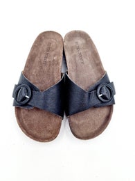 Ten Points Vivienne musta nahka sandaali koko 37