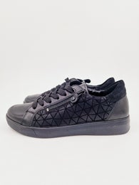 Ara Rome musta nahka lenkkari koko 4&frac12;