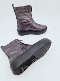 H&ouml;gl  Dylan hopean musta nahka varrellinen tennari koko 4&frac12;