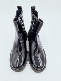 LOPPUUNMYYTY Högl Edward musta lakeri nahka nilkkuri koko 4½