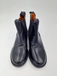 Ten Points Pandora sile&auml; musta nahka chelsea nilkkuri koko 37