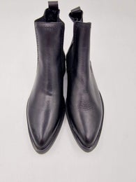 Tamaris musta nahka cowboy bootsi pienell&auml; korolla koko 37