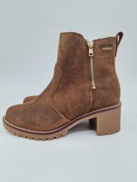 Pomar Aro 38117 ruskea goretex korollinen nilkkuri leveä lesti koko 37