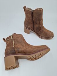 Pomar Aro 38117 ruskea goretex korollinen nilkkuri leveä lesti koko 37