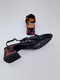 Tamaris musta slingback avokas pantteri korolla koko 37