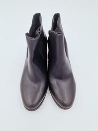 Rieker musta nahka korollinen nilkkuri koko 37