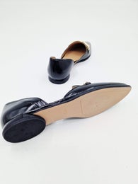 H&ouml;gl  musta lakerinen balleriina koko 4&frac12;