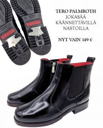 Tero Palmroth jokas&auml;&auml;n nilkkuri musta 221670 KOOT 35 -37 Ja 39- 42