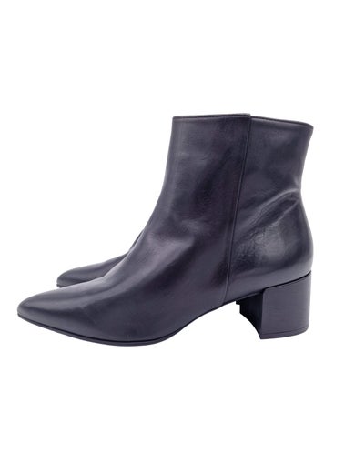 H&ouml;gl Beatrice musta nahka nilkkuri korolla koko 4&frac12;