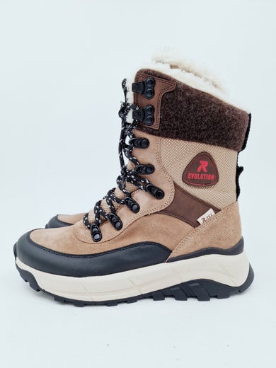 Rieker 0066-64 beessi musta riekertex fiber grip pohja korkeampi varsi koko 37