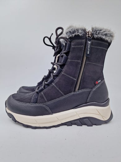 Rieker W0071 musta riekertex talvi lenkkari koko 37