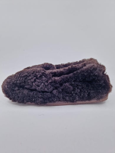 Shepherd tumman ruskea balleriina kotitossu lammasturkis koko 38