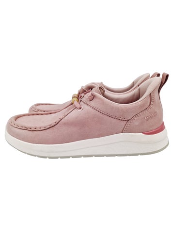 Tamaris vaaleanpunainen step-in k&auml;velykenk&auml; mokkaa koko 37