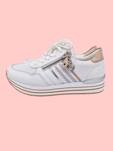 Remonte valkoinen nahka lenkkari koko 37