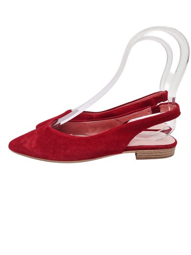 Tamaris viininpunainen mokka slingback balleriina koko 37